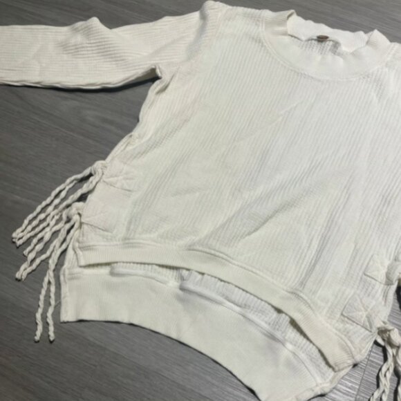 Free People Waffle Thermal Interlaken Top - Picture 3 of 3